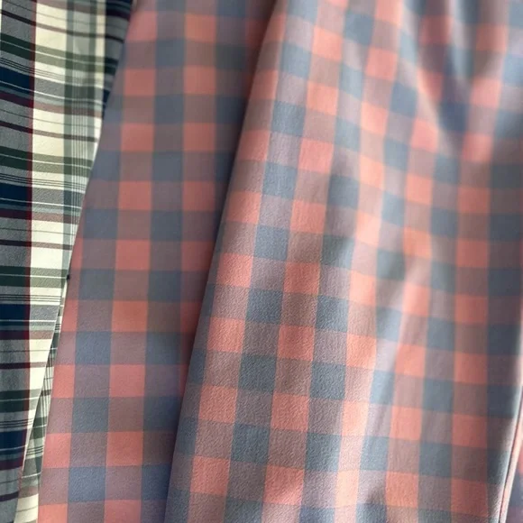 6 Mizzen+Main Men's Dress Shirts - Multicolor Plaid and Solid - Picture 6 of 7